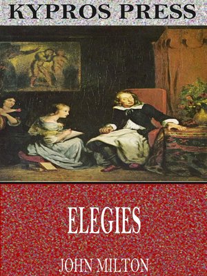 cover image of Elegies